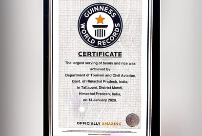 Makar sakranti khichdi in tattapani  made guinness world record