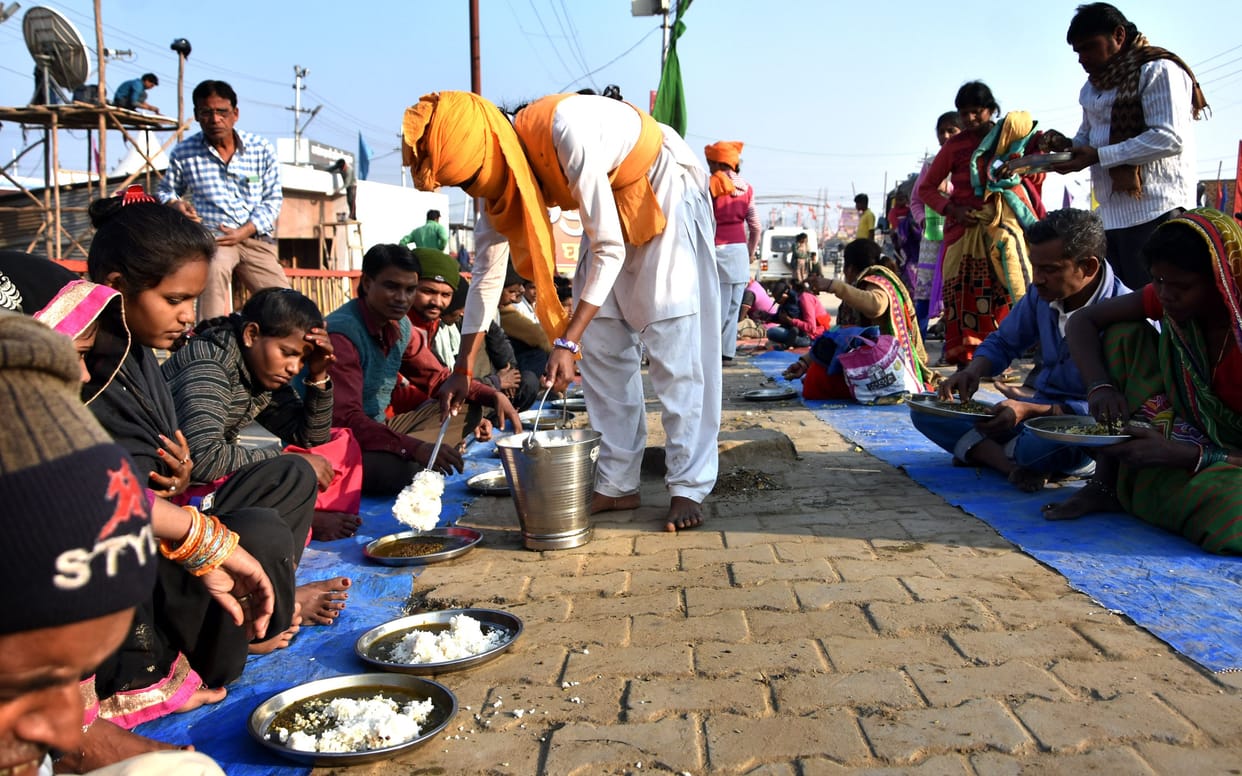 Triveni of devotion, devotion and faith started flowing at the confluence