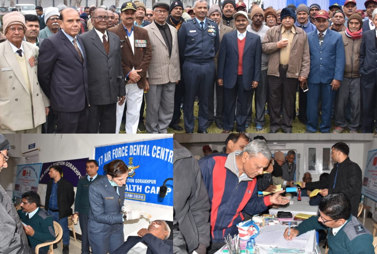 'Veteran's Day' organized at Air Force Station Gorakhpur, bowing to the martyrdom of soldiers