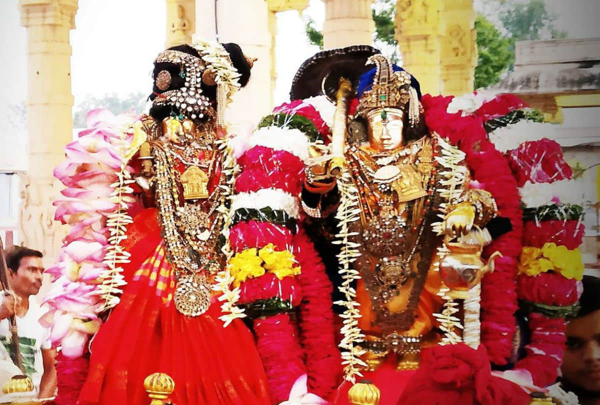 Shree Rang Nath Ji Temple Ten Days Festival End in Vrindavan