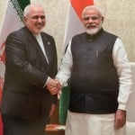 javad zarif with PM Modi