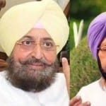 प्रताप सिंह बाजवा, कैप्टन अमरिंदर सिंह।