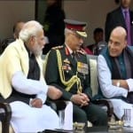 Reception at Army Chief General Manoj Mukund Naravane residence