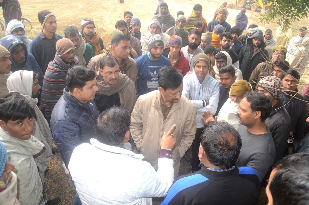 Tension, tension in Surajpur Mahanwa and Dudhabha