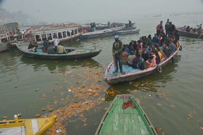 New arrangements on Mahashivratri Route of waterway fixed to reach Kashi Vishwanath Dham boat will take devotees from Bhainsasura and Assi to Lalita Ghat