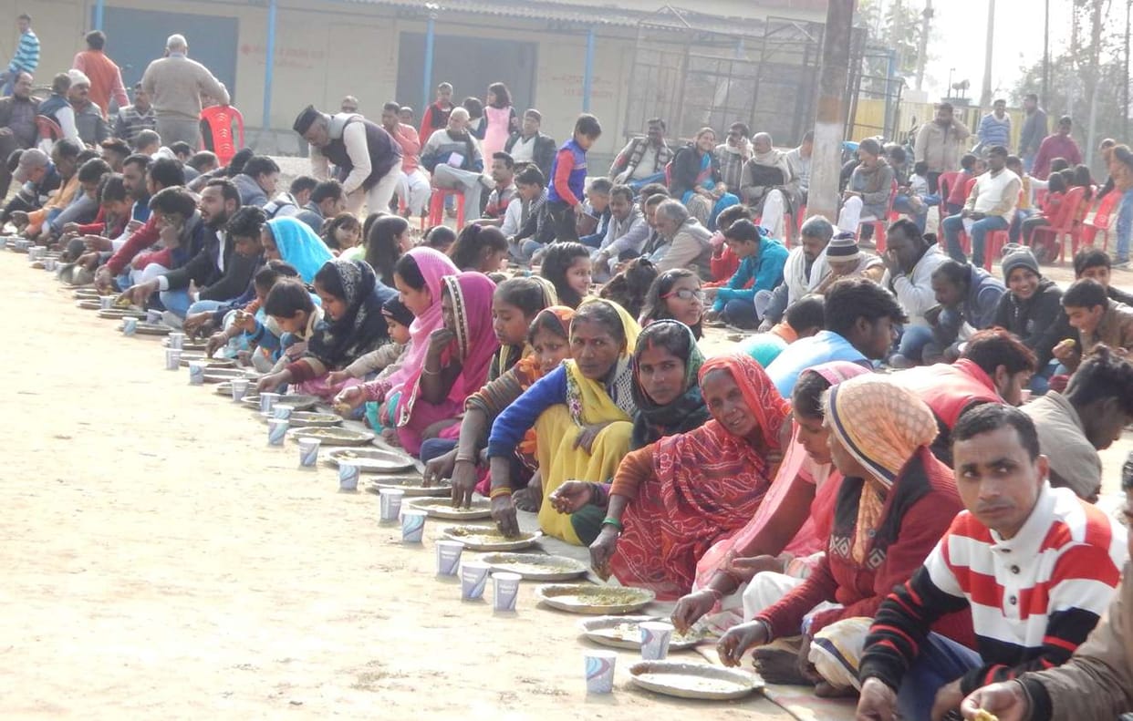 RSS volunteers celebrate Makar Sankranti festival