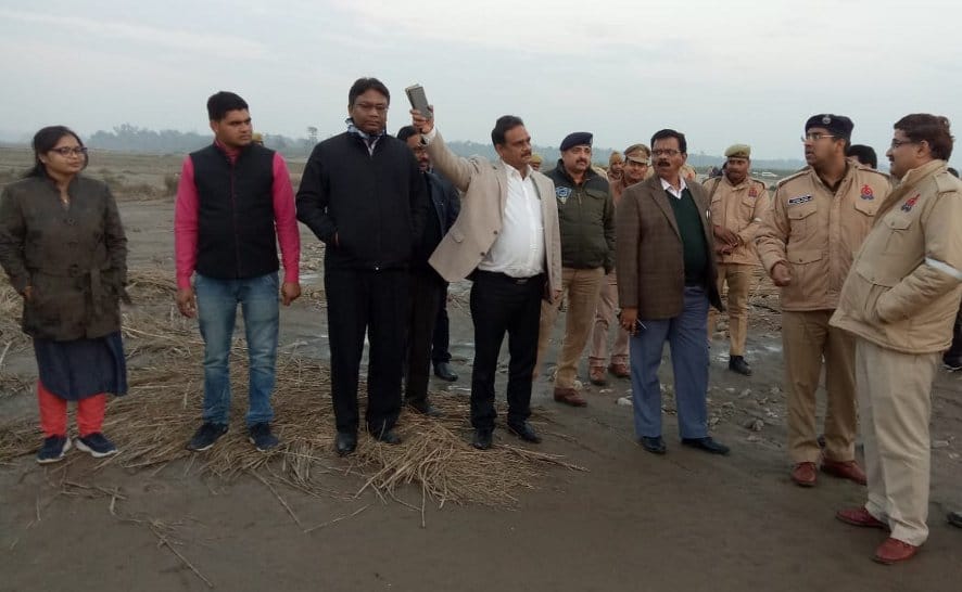 Inspection of Taibpur and Sabalgarh