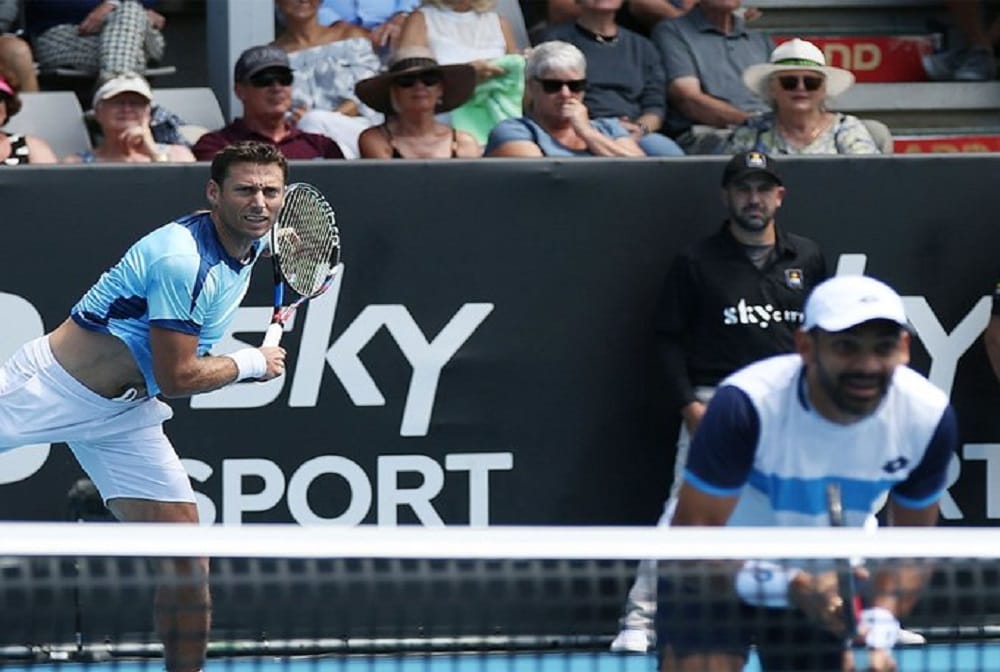 divij sharan, Sitak move to Auckland quarters with win over top seeds 