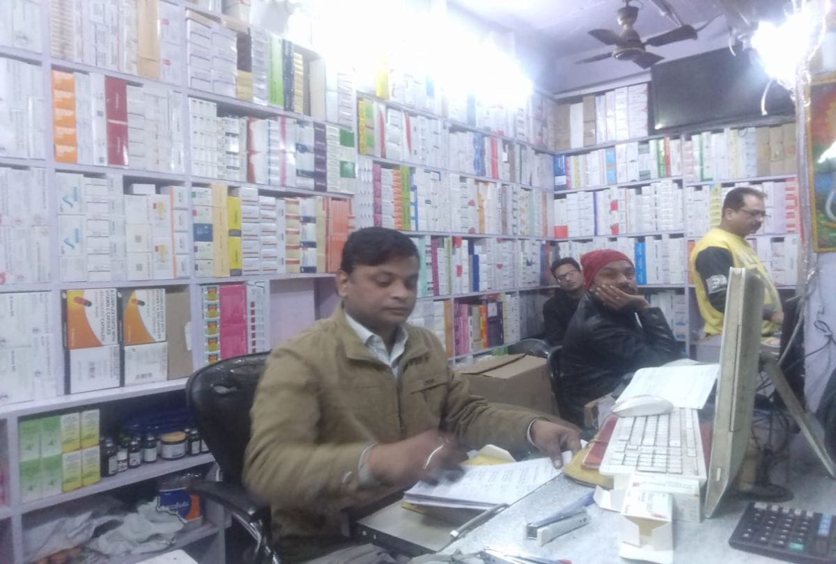 Raid in Drug Market Medical Shops Closed