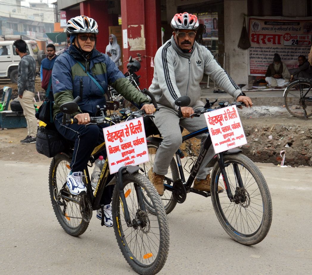 Cycle Tour from Uttarakhand to Delhi