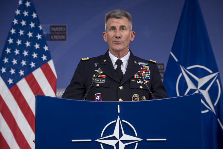 Nata commander in afghanistan agreed that pak is important in afghan taliban talks