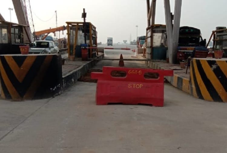2 lines of toll plaza closed on kgp, trouble due to jam