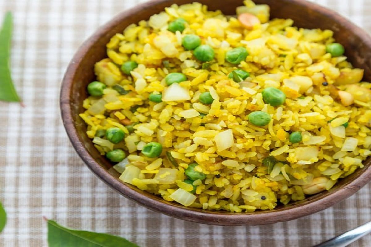 breakfast recipes poha dhokla making how to make poha dhokla at home