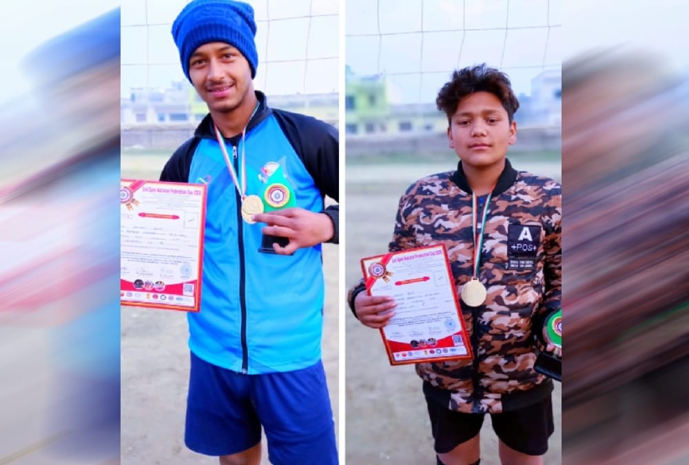 Uttarakhand Boy Garvit And Harshit will Represent India in international volleyball championship