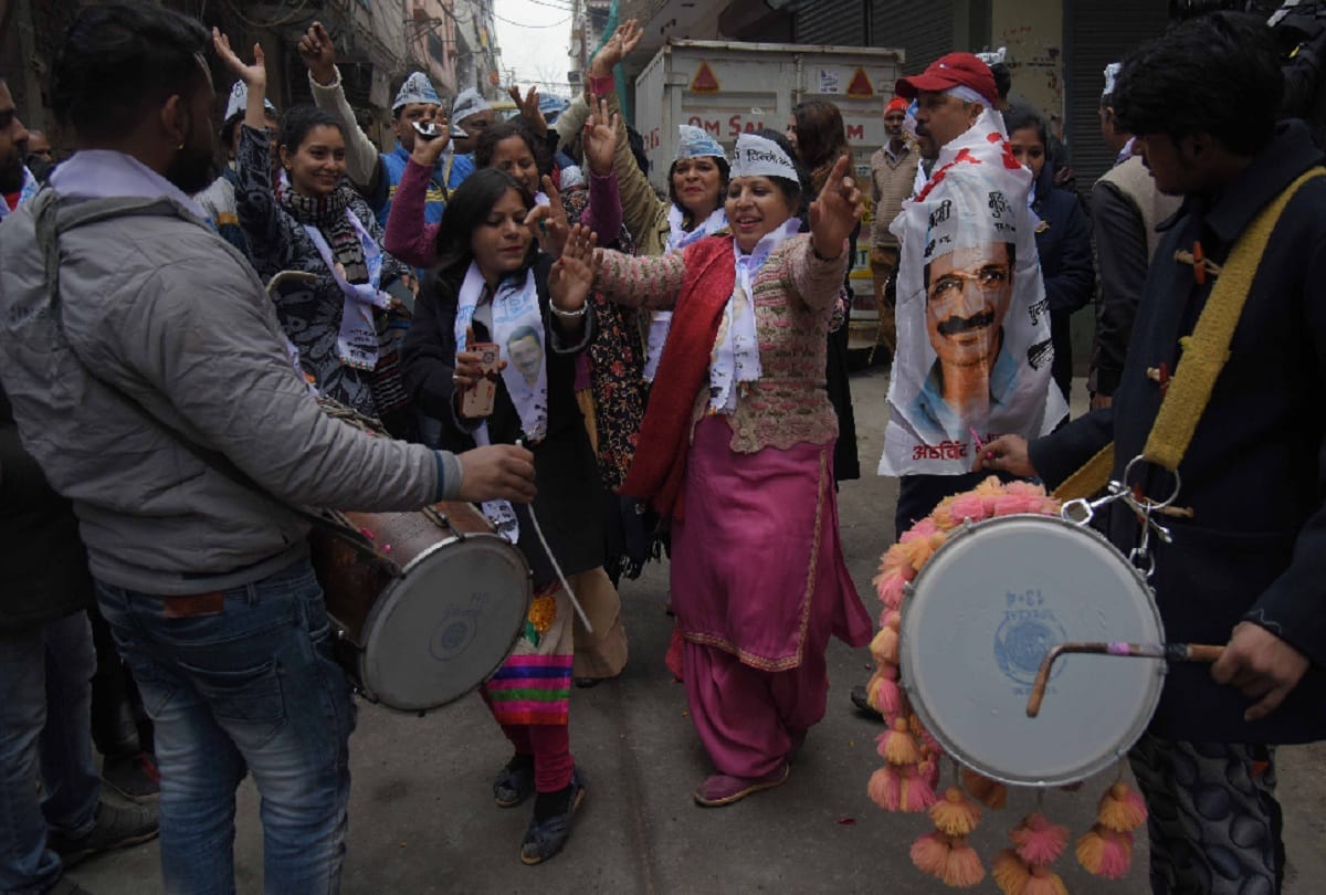 Manish Sisodia file nomination for Delhi Assembly Election 2020
