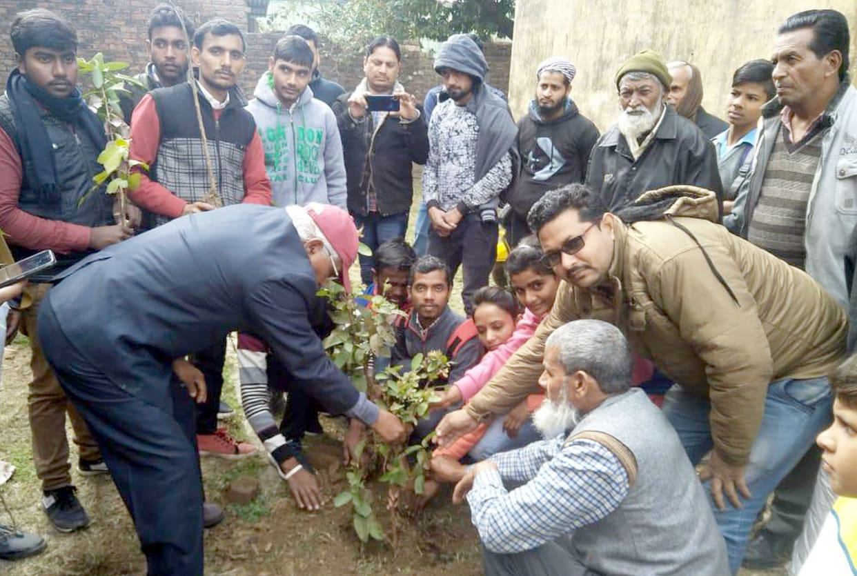 Bijnor News: Plant saplings on your birthday