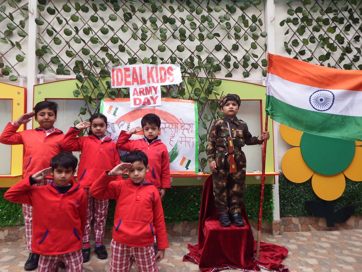 Army Day celebrated in Ideal Kids