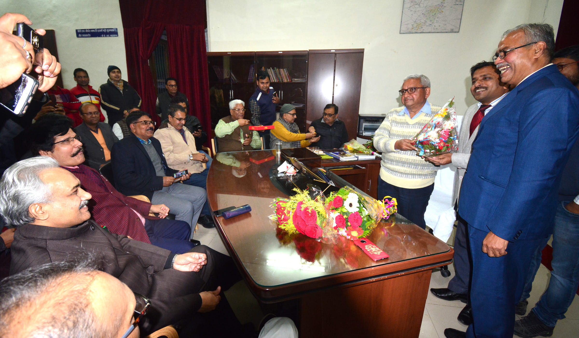 Prof R.R. Tiwari became new VC