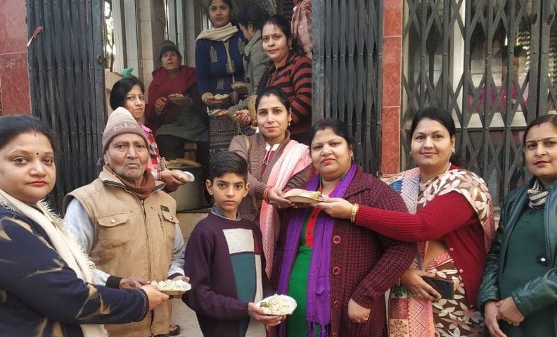 Celebrated Makar Sankranti