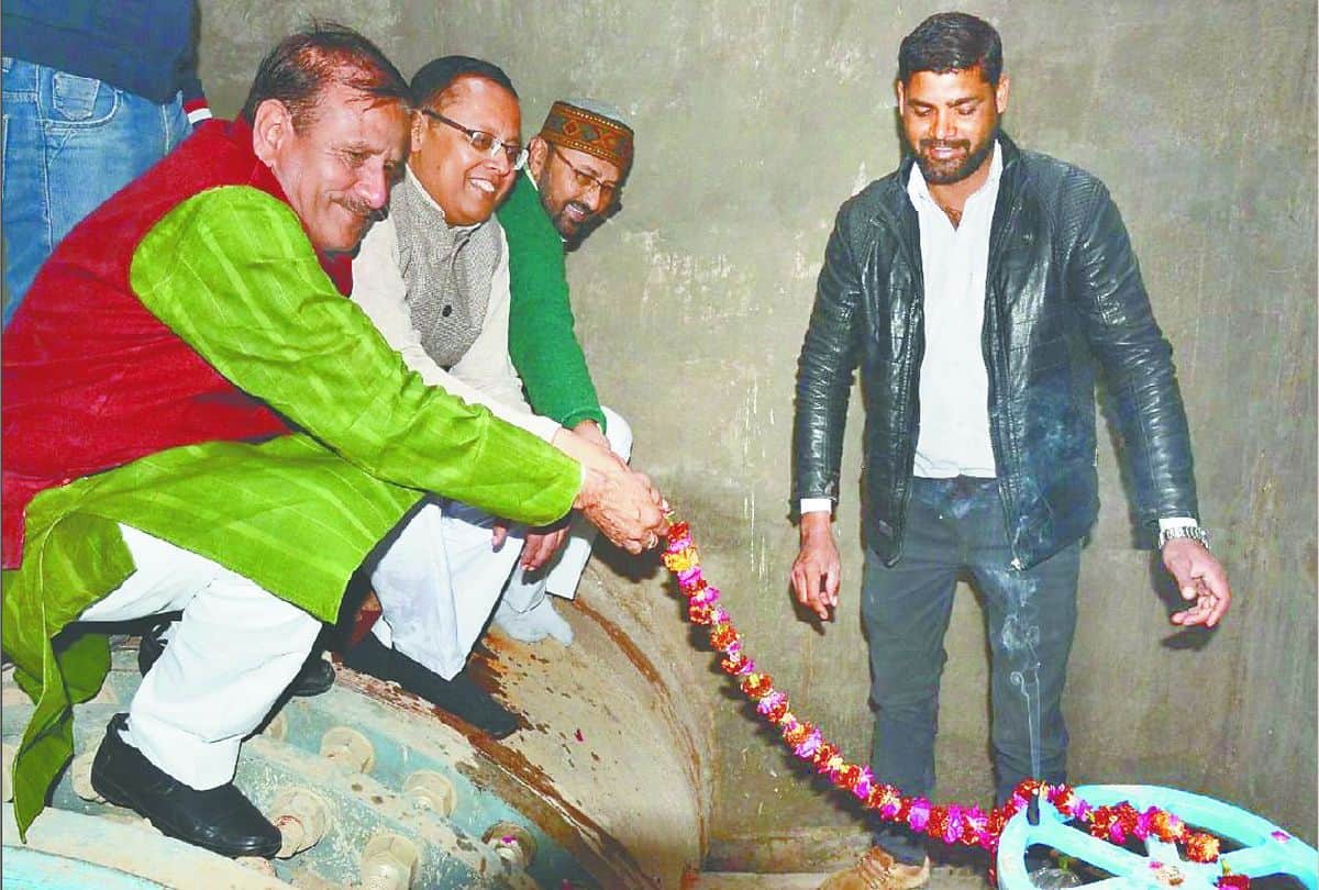 Ganga water supply in Agra