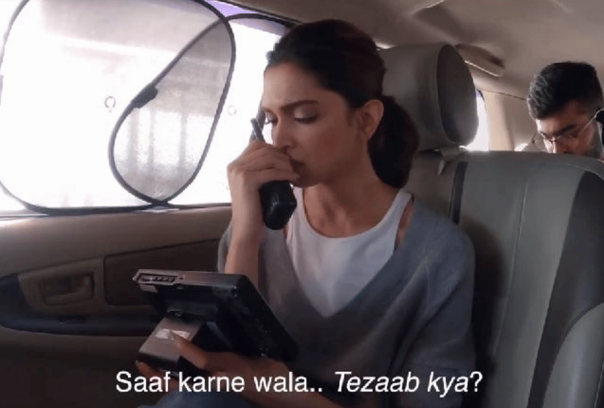 deepika padukone Chhapaak conducted an experiment in to test the reality on the sale of acid