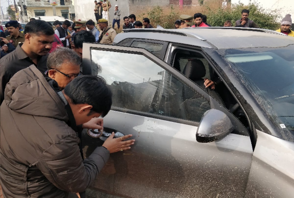 gaurav chandel murder case his car ran without number for many hours but police had no clue