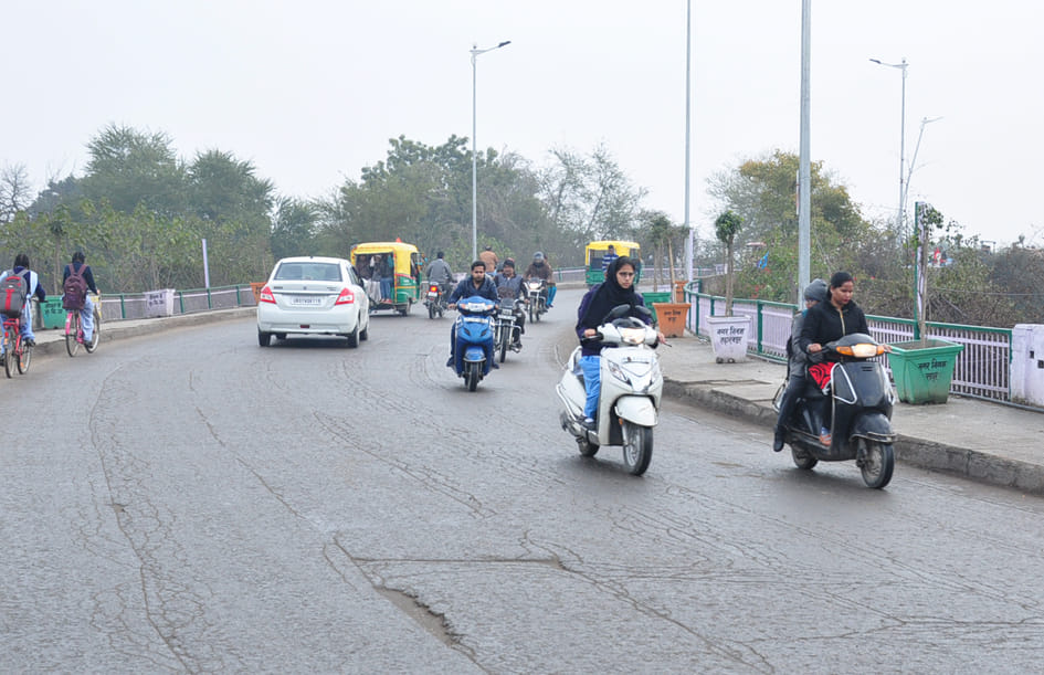 Drizzle with cold air increased chill