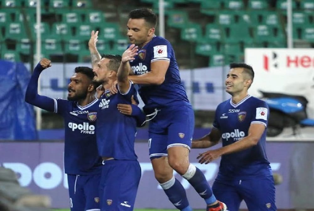 ISL Chennaiyin FC ease to 2-0 win against NorthEast United FC