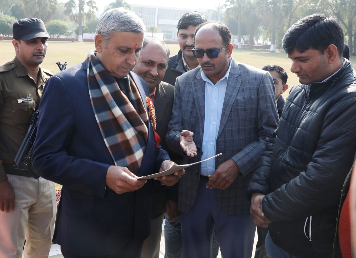 j. p. dalal adressed a meeting