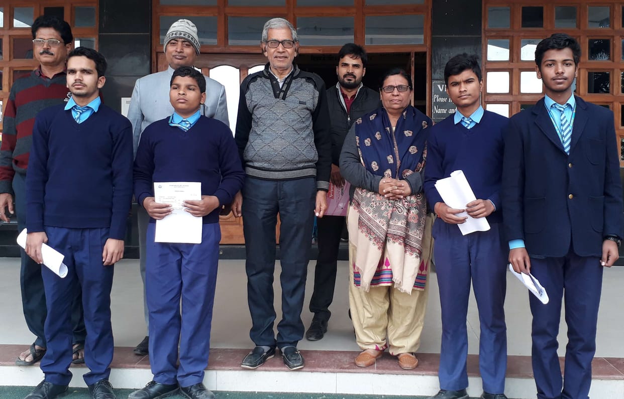School and family members happy with selection in PM's discussion