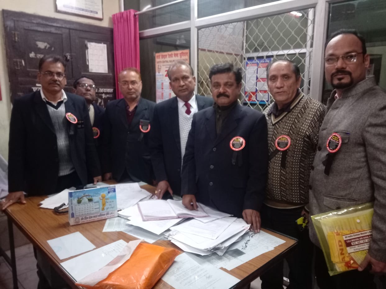 station master protest