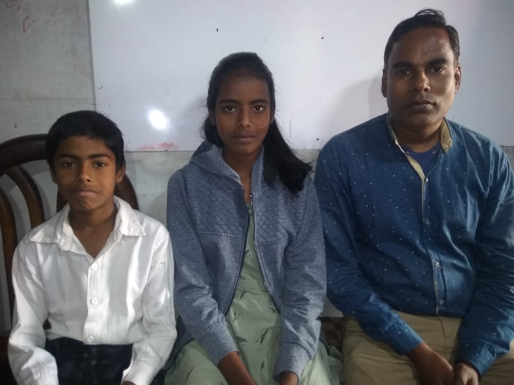 Abhinav and Parvika of the district will communicate with the Prime Minister
