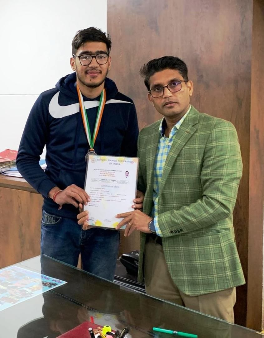 Rahul wins bronze medal in martial arts, finds third place in country