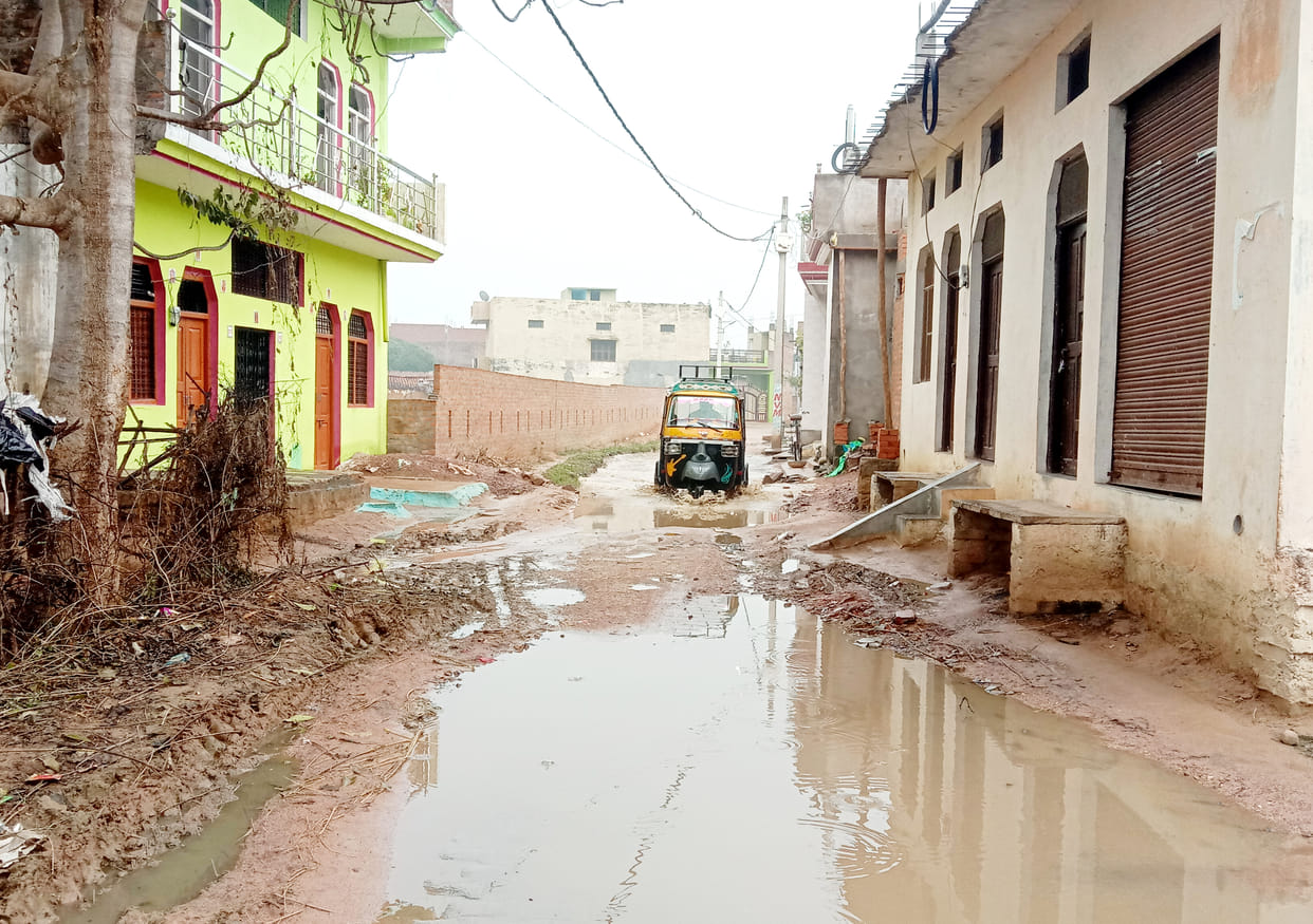 water stored in shivnager road