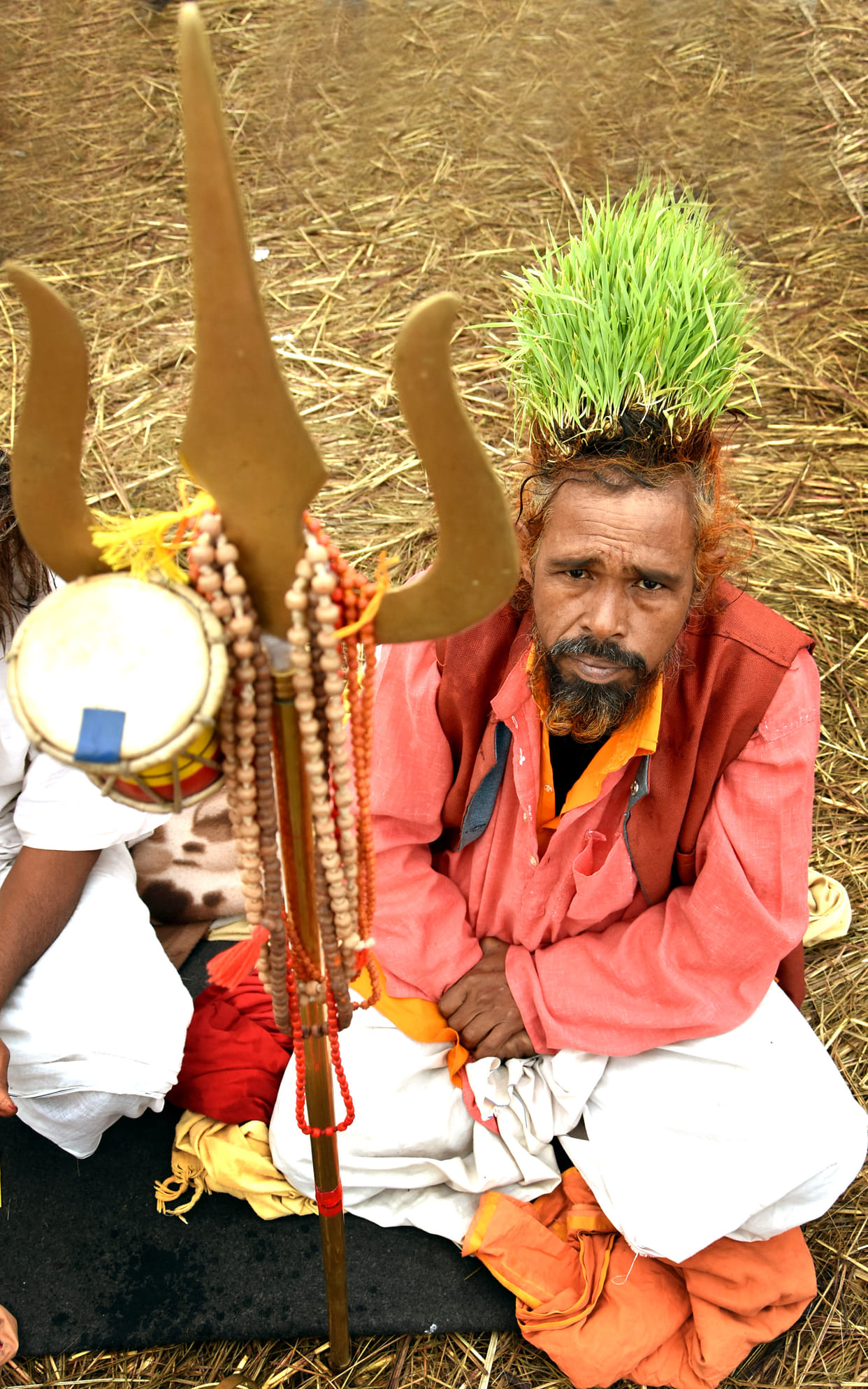 colourful Babas in Magh mela 2020