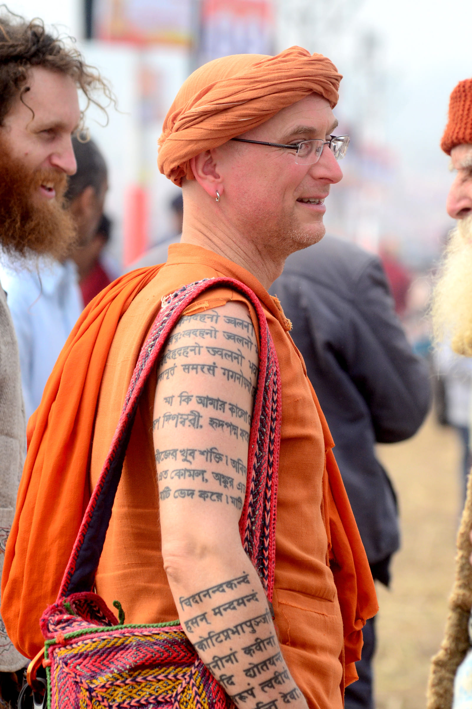 colourful Babas in Magh mela 2020