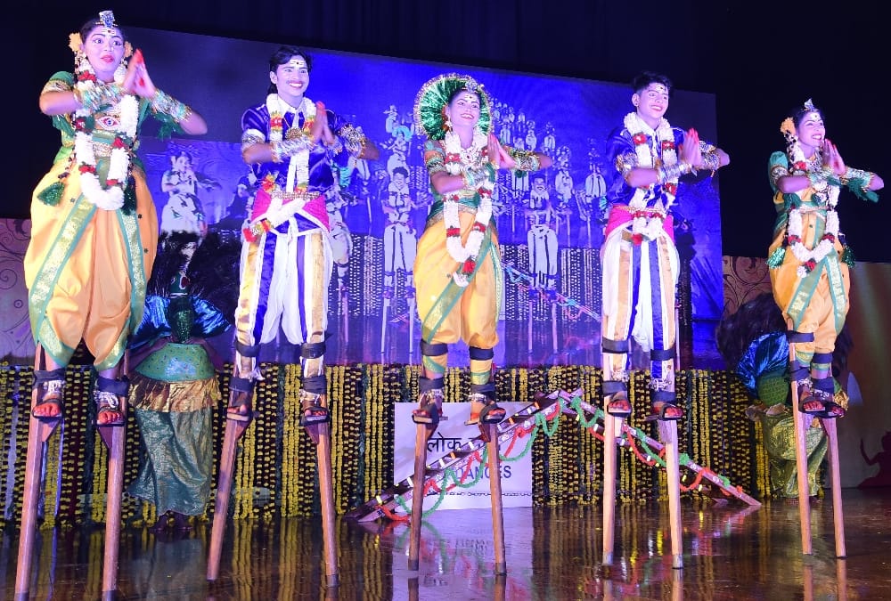 Governor Anandi Ben patel addressed closing ceremony of National Youth Festival.