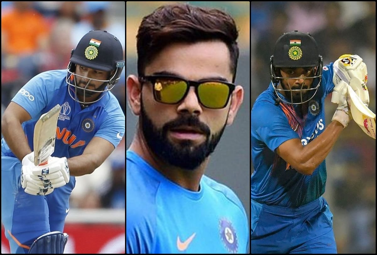 INDvsAUS: Virat Kohli is confused between KL Rahul and Rishabh Pant