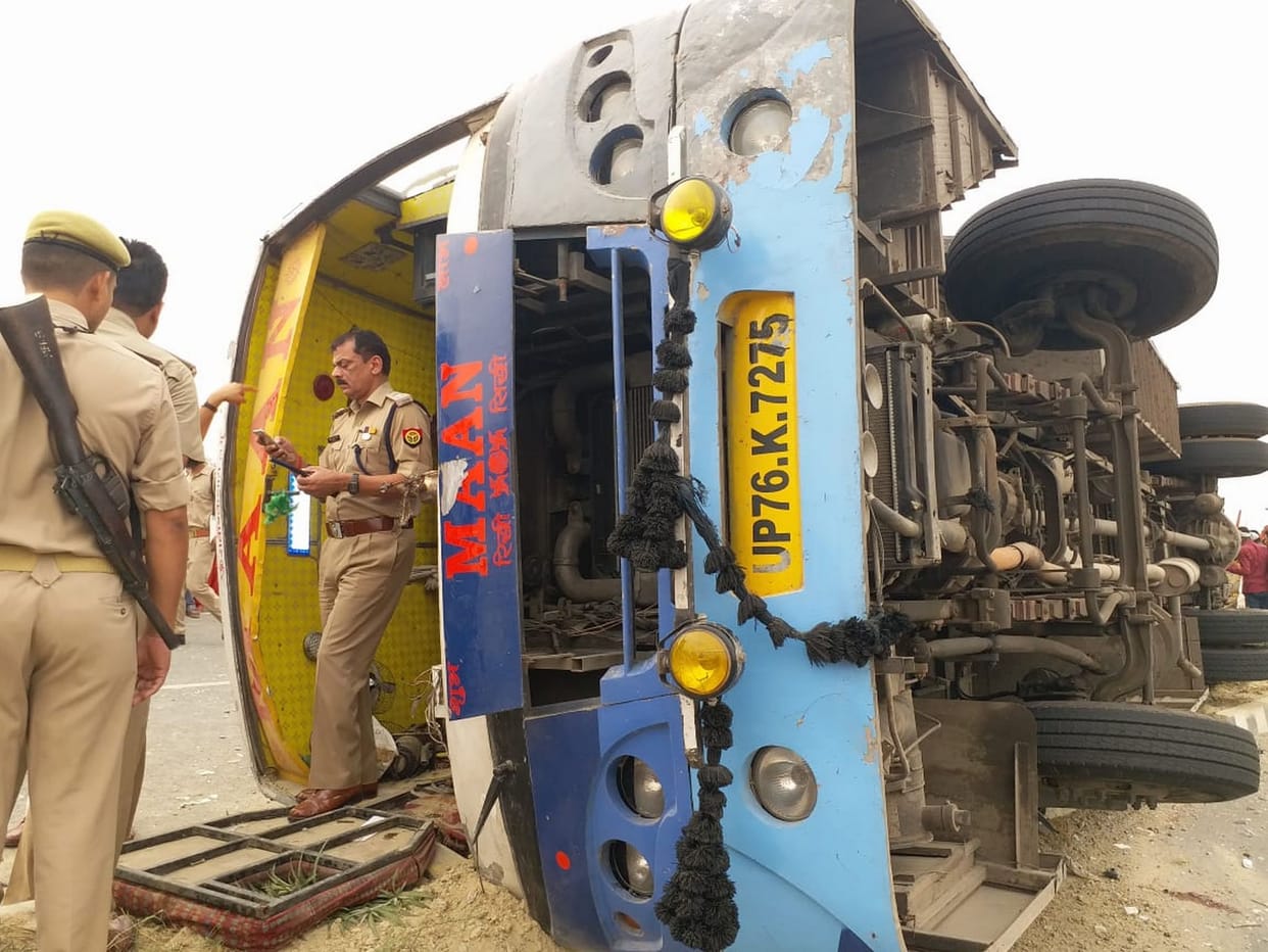 crime, keeratpur, bus, aaccident