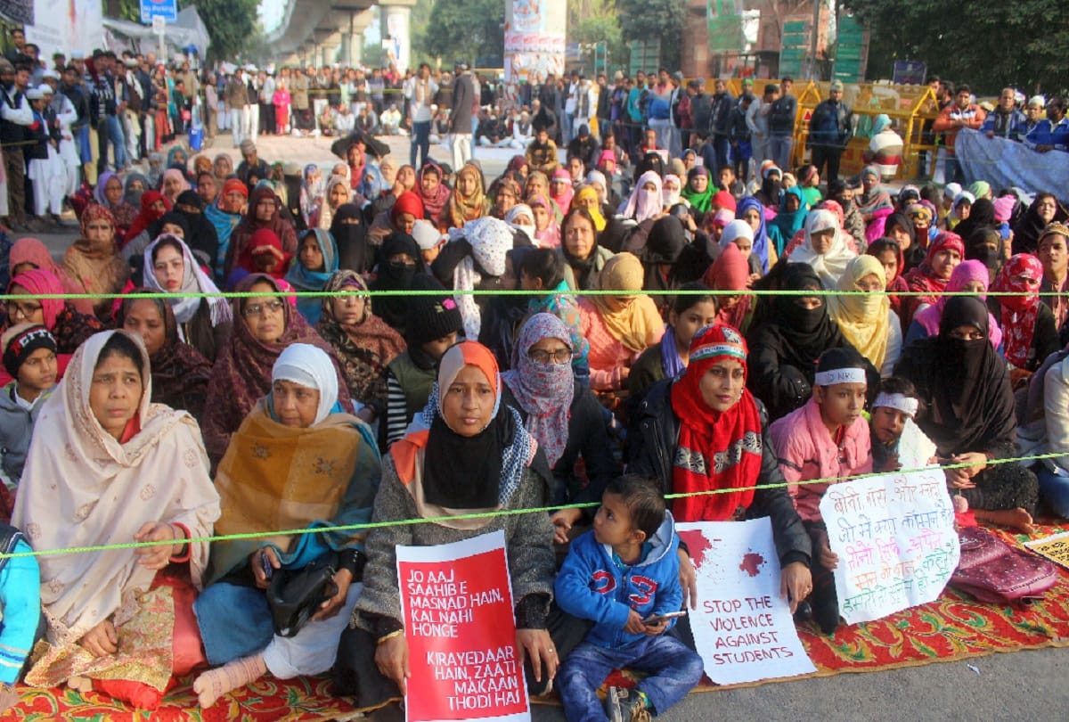 shaheen bagh Protesting women campaigned on social media 