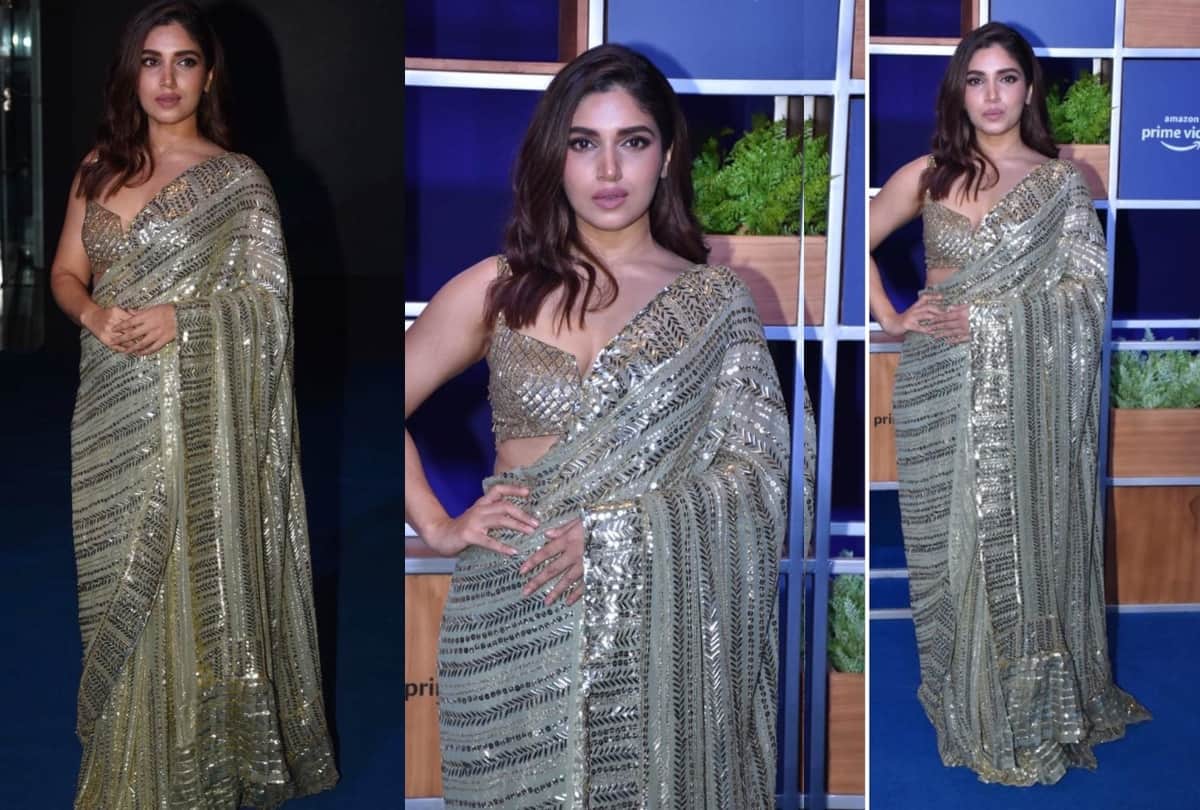 Bhumi Pednekar, Shahrukh Khan And Other Stars In Amazon Blue Carpet