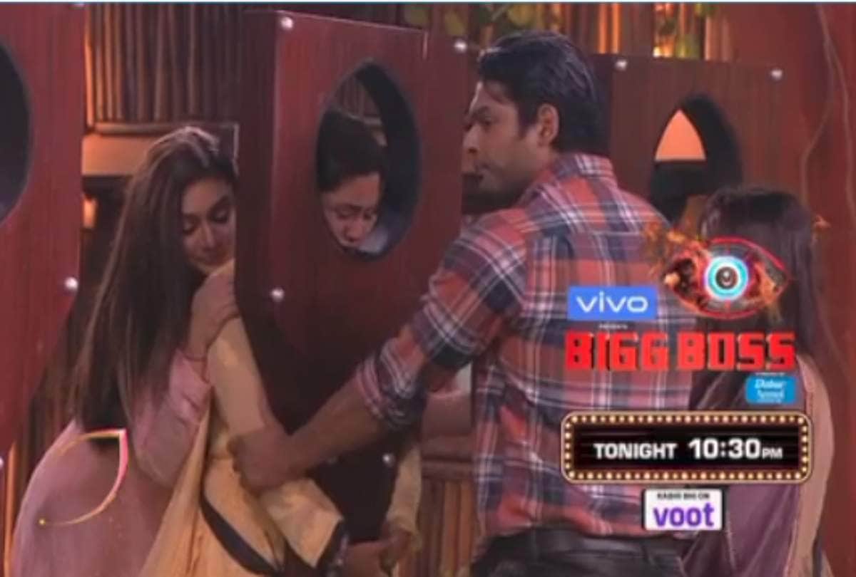 Bigg Boss 13 Siddharth Shukla has been trend after feeds Water To Sobbing Rashami Desai