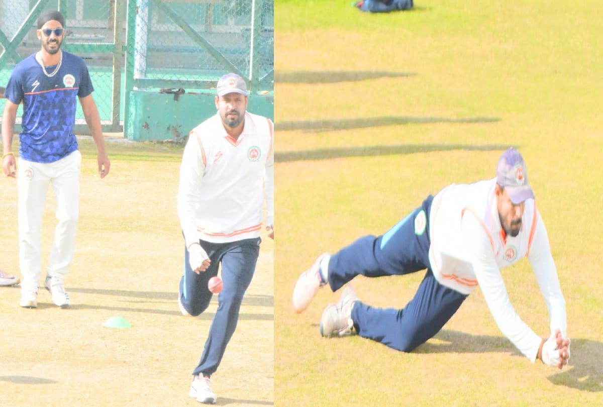 Ranji Trophy: Baroda and Himachal team shed sweat in practice at dharamshala