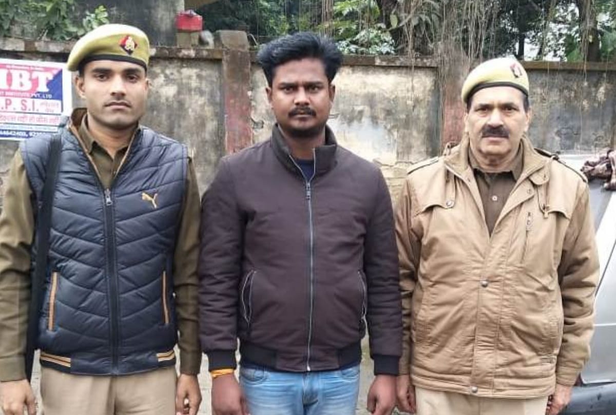 Absconding for five months, criminal arrested near sports college gorakhpur