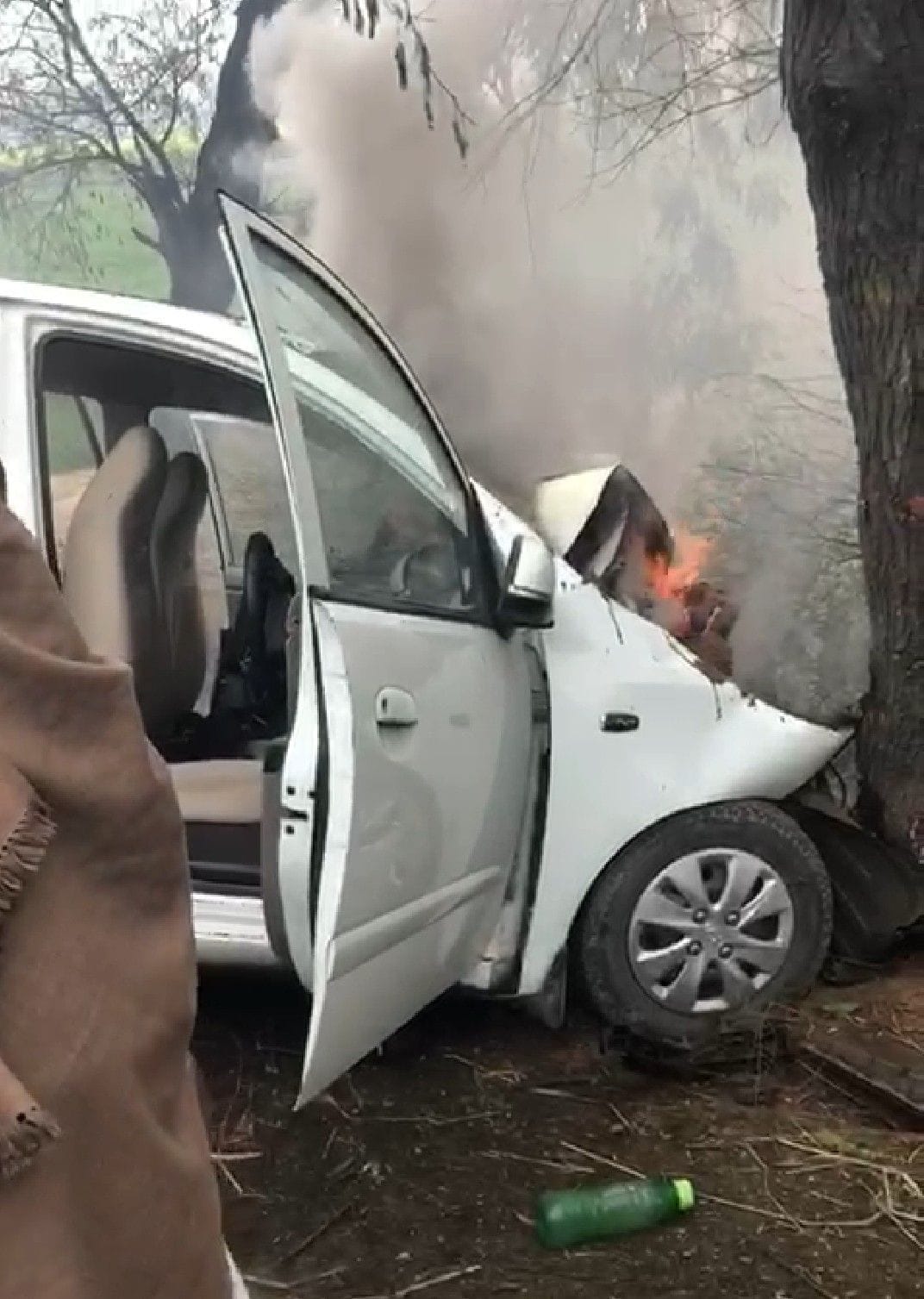 car, cow, one die