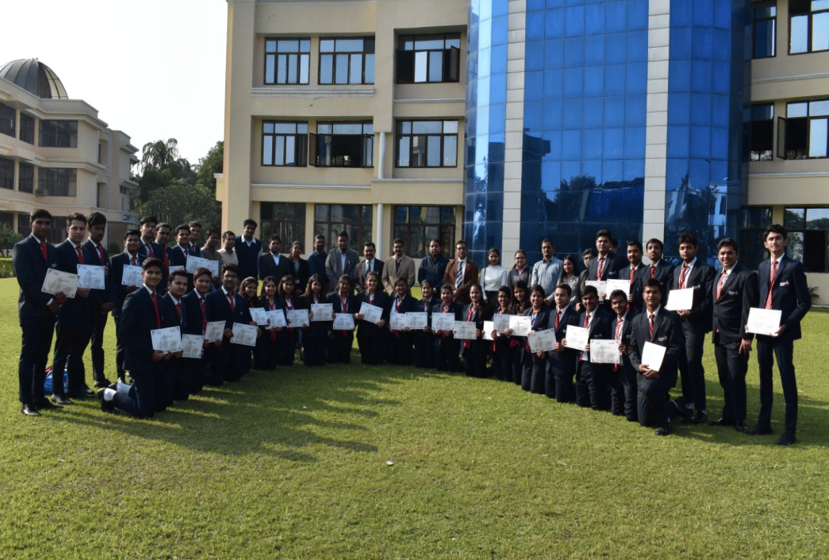 Invertis university felicitation ceremoy bba bcom
