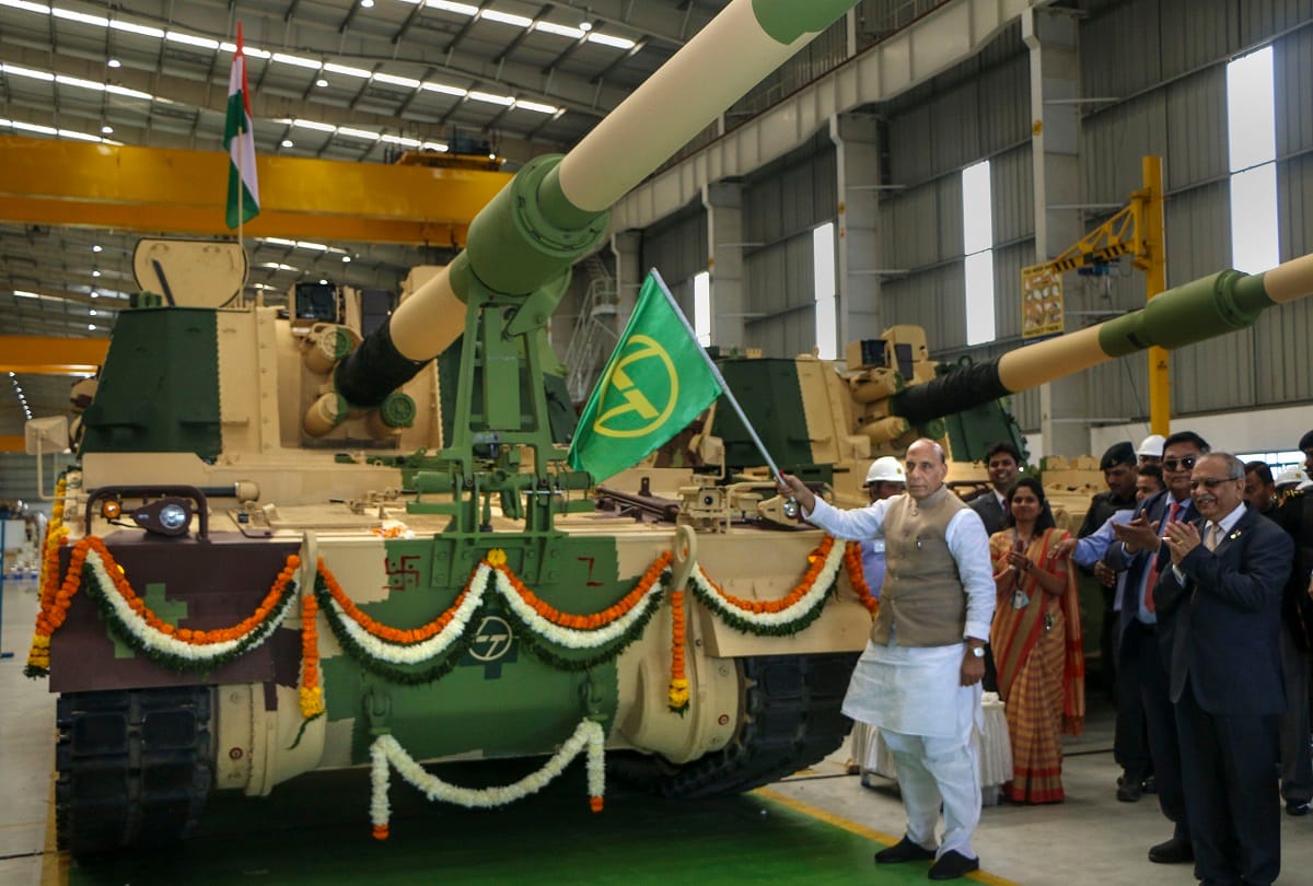 K 9 Vraj T cannon will create panic in enemys like pakistan it will fire three shells in 15 seconds