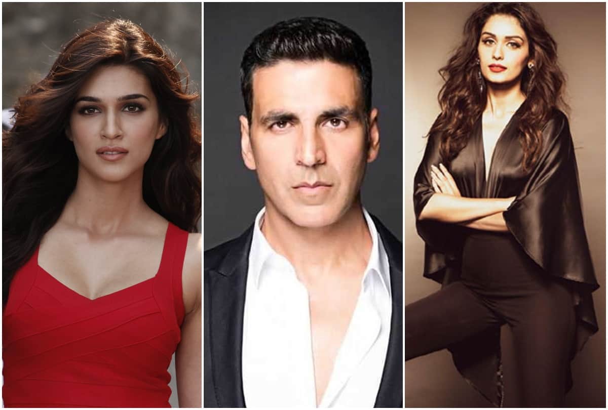 Akshay Kumar Movies With Younger Actresess Katrina Kaif Manushi Chhillar Kriti Sanon Kiara Advani