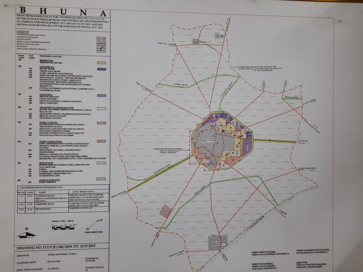 Hooda will cut residential sector in Bhuna, Master Plan 2031 approved, fatehabad