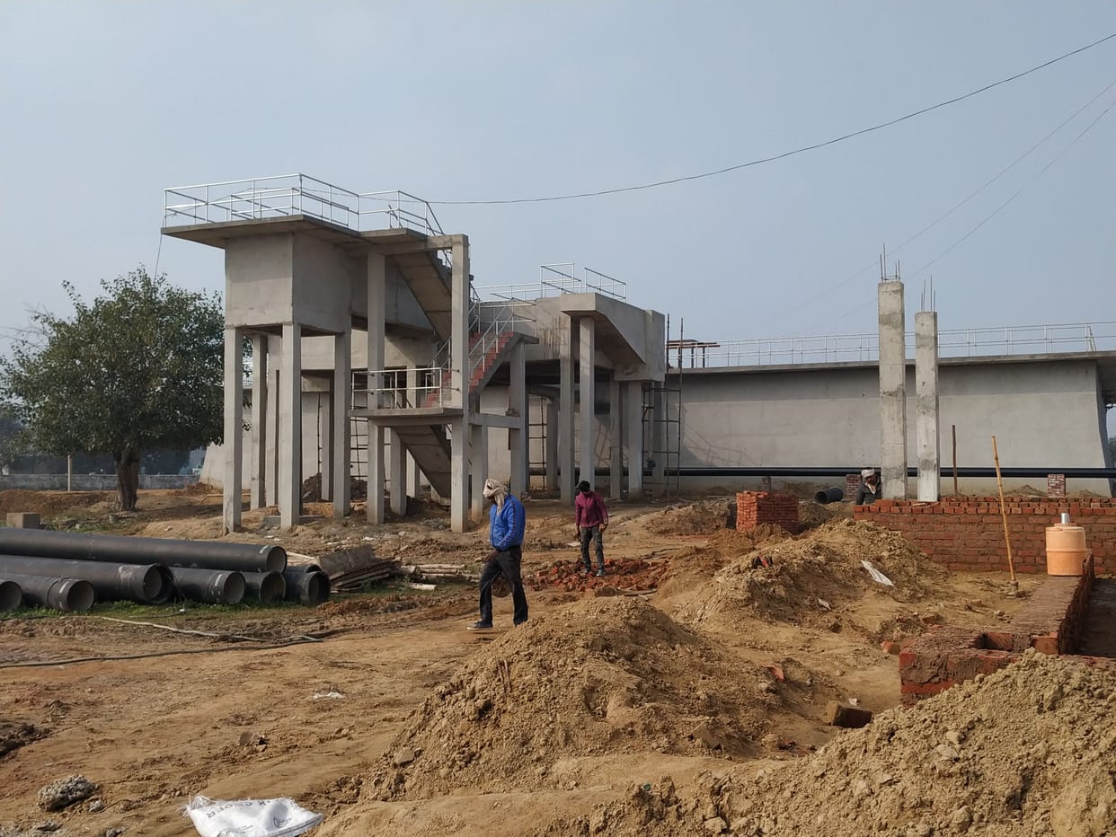 hansi road sewerage treatment plant to be increased from 15 to 22 mld capacity